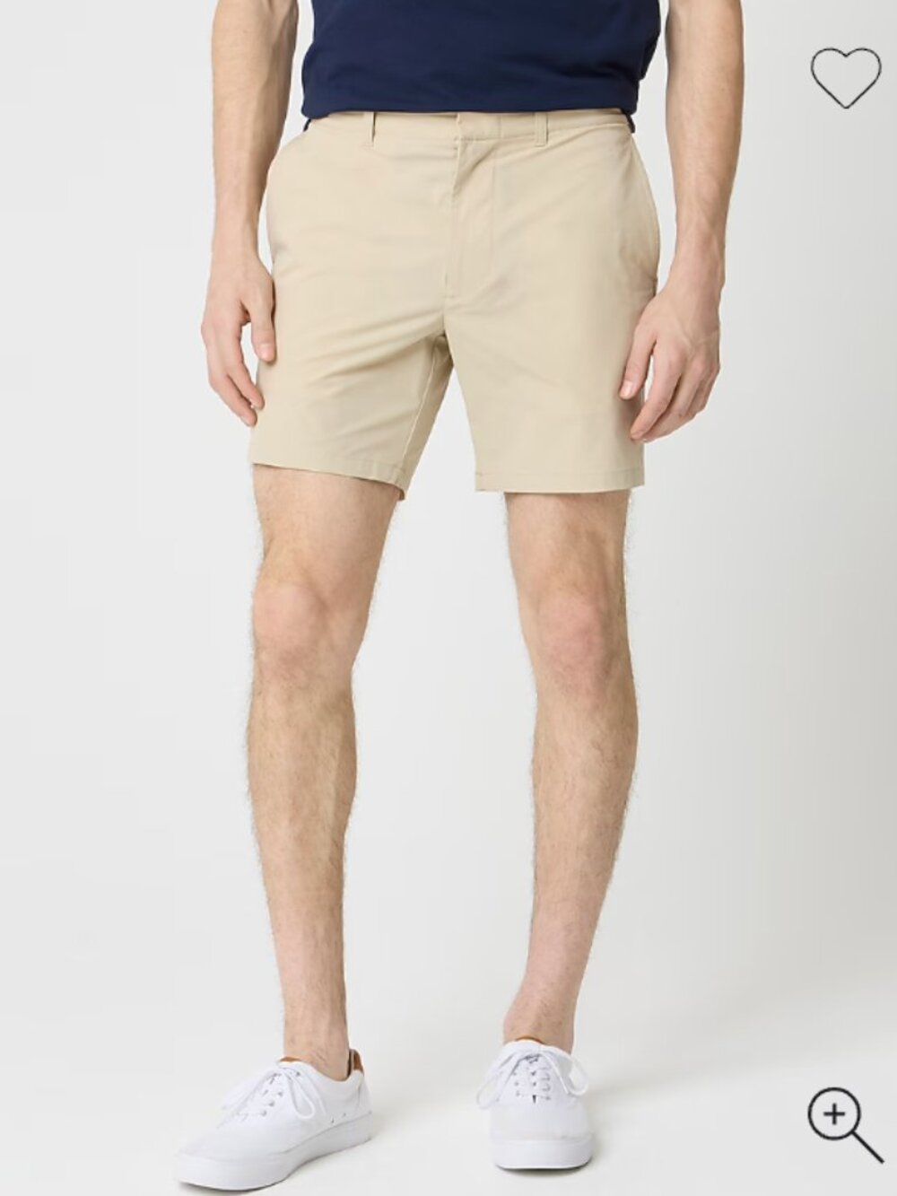 J. Crew Factory 7" tech short • size 35 • AL095